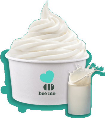 Bee Me Frozen Yogurt (463x450), Png Download