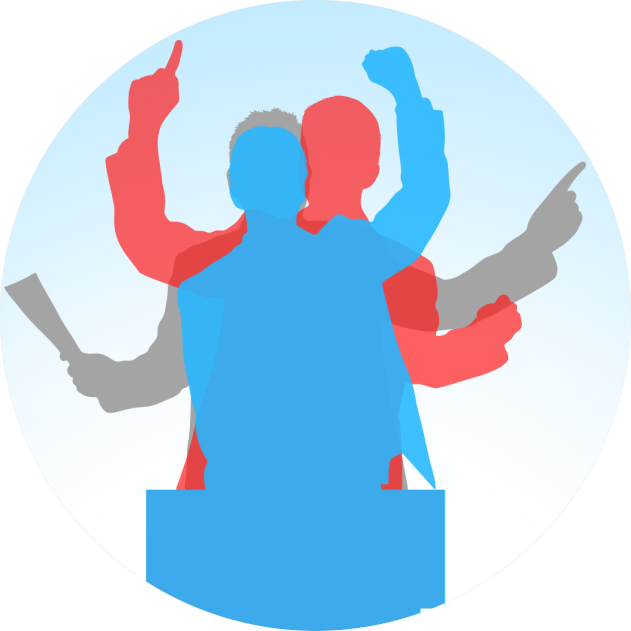 Debate Clipart Extempore - Body Language (631x631), Png Download