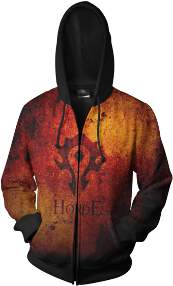 Warcraft Hoodies - Hoodie (386x600), Png Download
