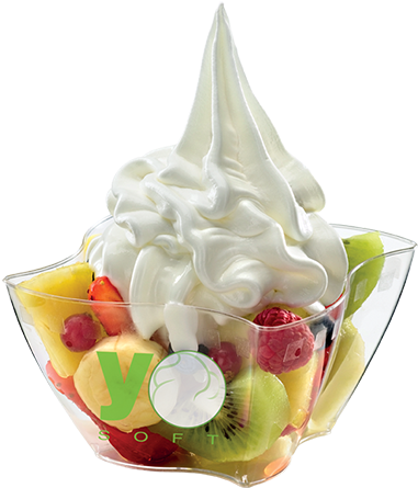 Yosoft Is A Yogurt Flavoured Soft Ice Cream, Gluten - Yogurt Natfood (800x652), Png Download