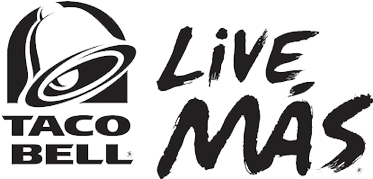 Taco Bell Black And White Png - Taco Bell Sign Black And White (550x331), Png Download