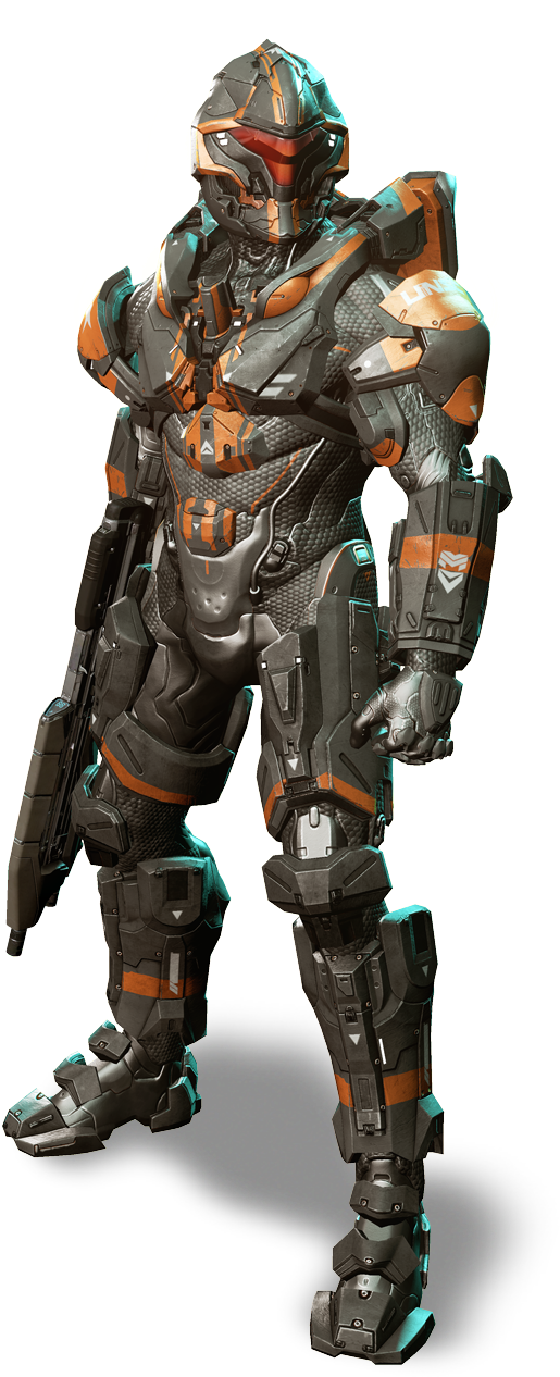 Mjolnir Pathfinder - Halo 4 Spartan Warmaster (726x1290), Png Download