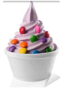 Frozen Yogurt Posters (400x400), Png Download
