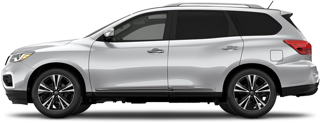 Nissan Pathfinder S 4x2 - 2017 White Nissan Pathfinder (640x480), Png Download