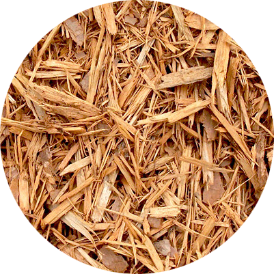 Red, Black, Brown, And Cedar Mulch - Cedar Mulch (401x401), Png Download