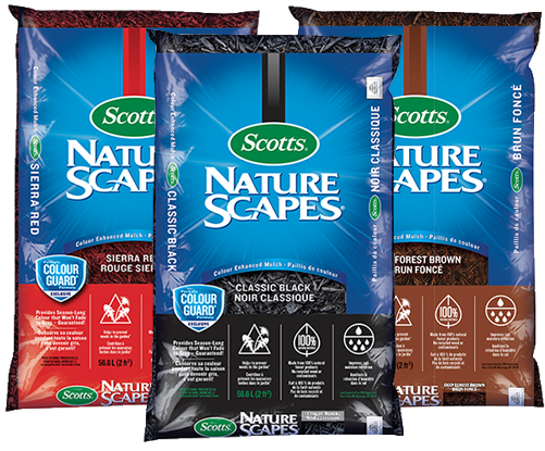 Scotts® Nature Scapes® Colour Enhanced Mulch - Canadian Tire Red Mulch (500x500), Png Download