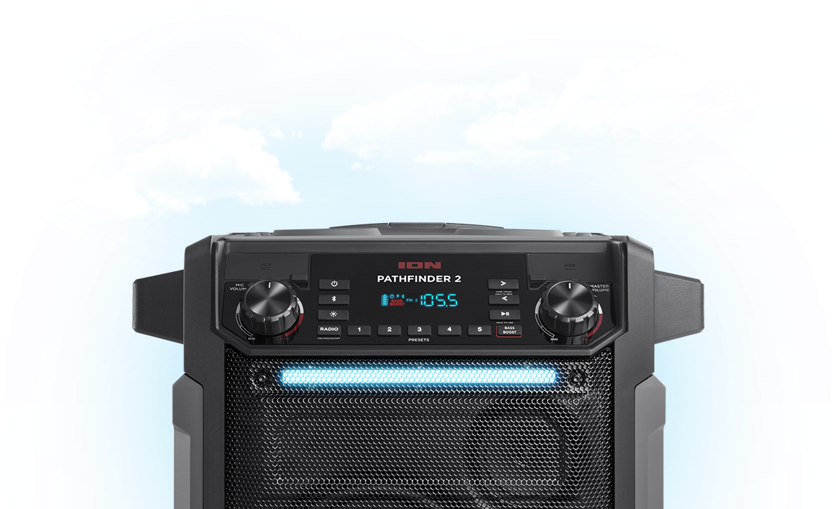 No More, “oops, Forgot To Bring In The Speaker” Worries - Ion Pathfinder Bluetooth Speaker (1200x750), Png Download