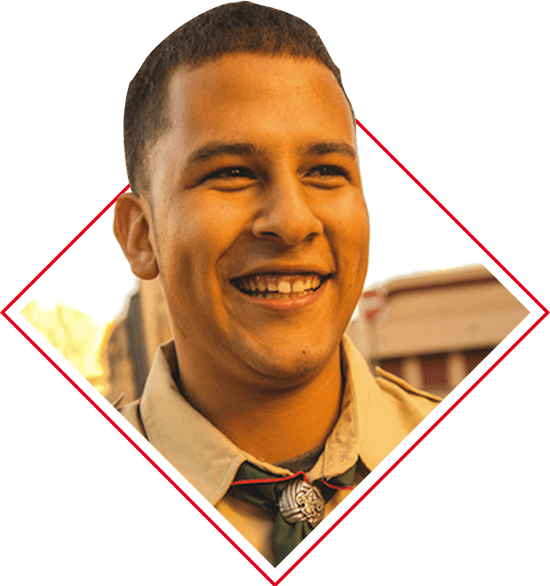 The Skills I Learned In The Boy Scouts Gave Me The - Buzz Cut (550x586), Png Download