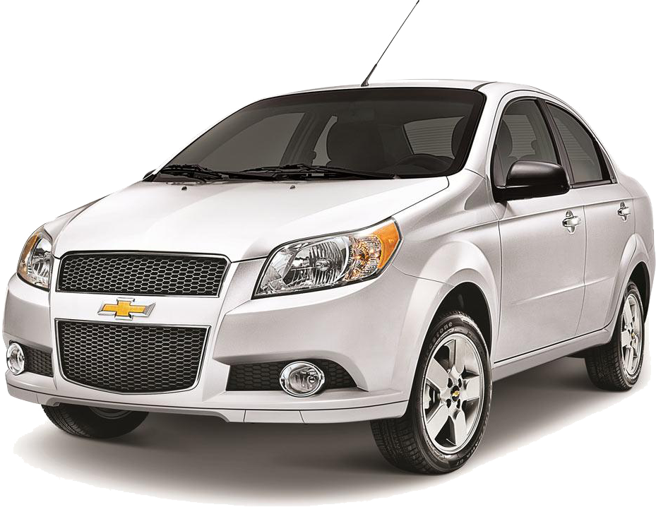 Flota Disponible - Chevrolet Aveo Ls 2013 (929x718), Png Download