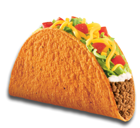 Taco Bell - Whole Wheat Bread (570x570), Png Download