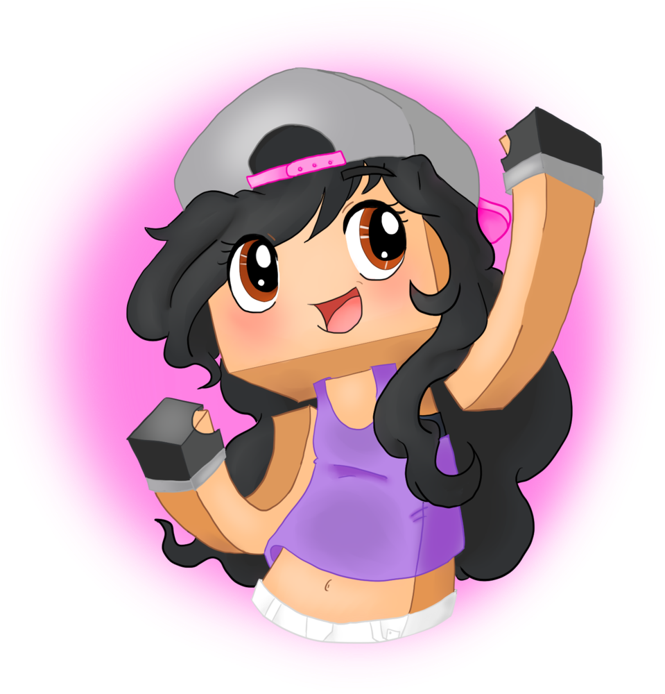 Clip Art Royalty Free Download Pixel Clipart Creative - Aphmau Cartoon (1024x1216), Png Download