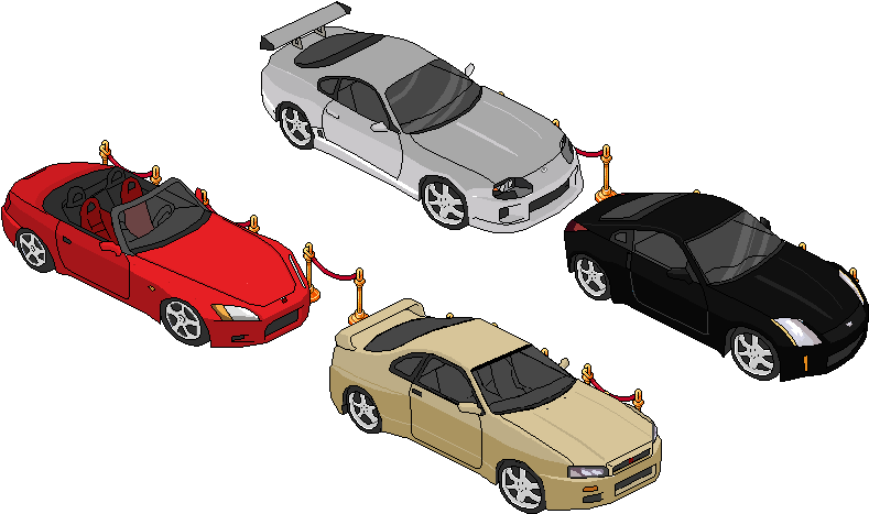 Carros Abajo - Model Car (2000x2000), Png Download
