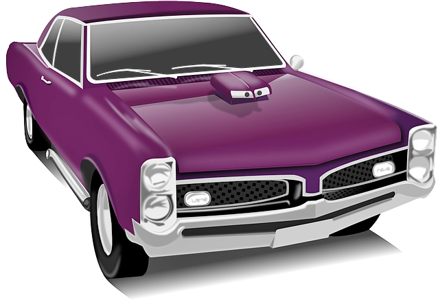 Carro Em Png - Muscle Cars Clip Art (640x446), Png Download