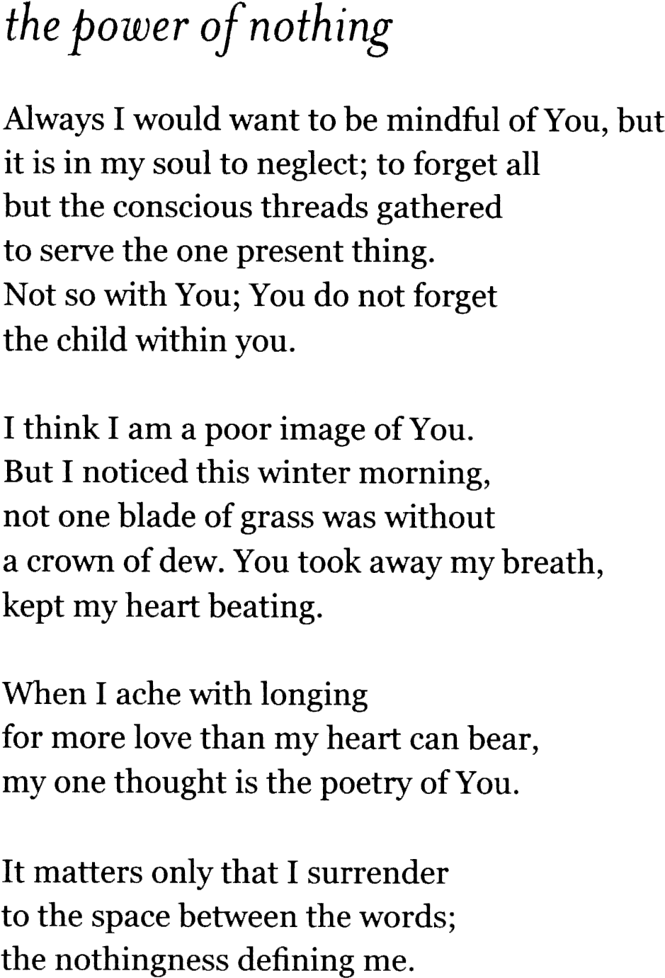 Powerofnothing, Goddesspoem - Poetry On Power (1049x1504), Png Download