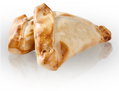Empanada De Pino Cubo Cruda - Empanada D E Pinopng (400x340), Png Download