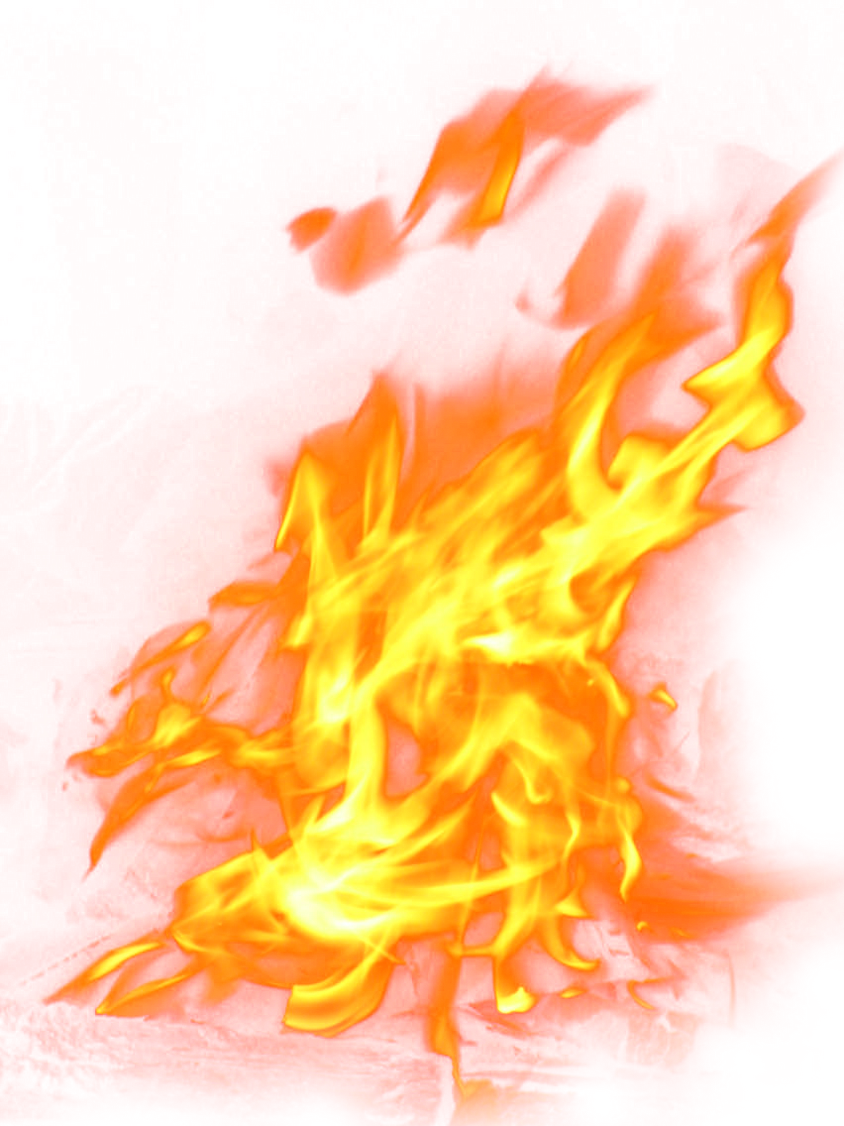 Real Fire Png - Photoscape (1200x1600), Png Download