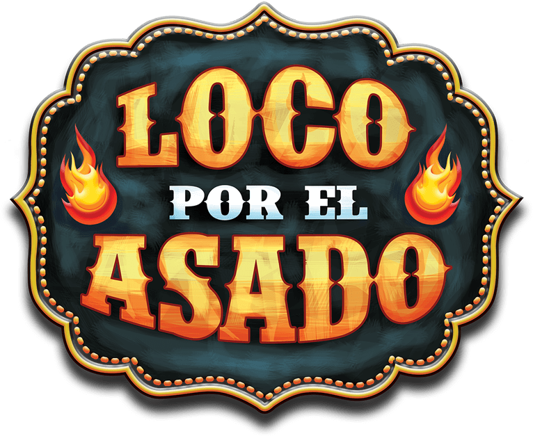 Authentic Argentine Culinary Experience - Loco Por El Asado Logo (800x661), Png Download