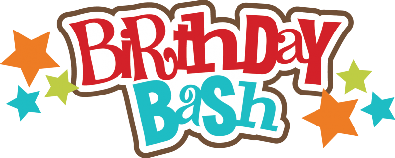 Birthday Bash Png - Birthday Bash Text (800x321), Png Download