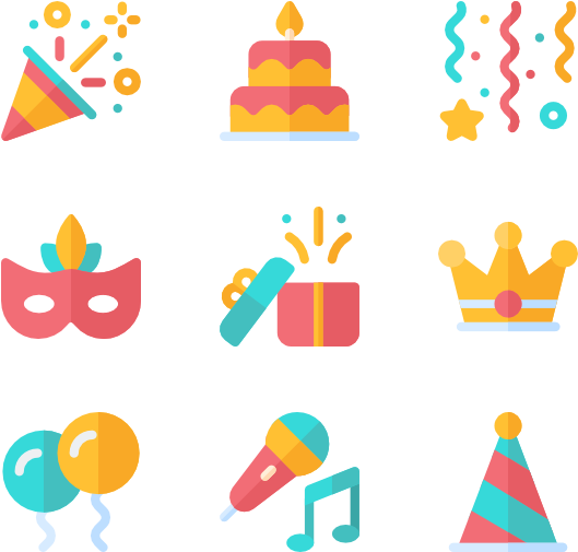 Svg Transparent Download Birthday Clip Surprise Word - Surprise Icon (600x564), Png Download
