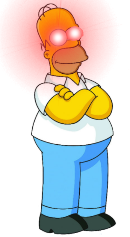 Hey Bomer - Homer Simpson Psd (491x819), Png Download