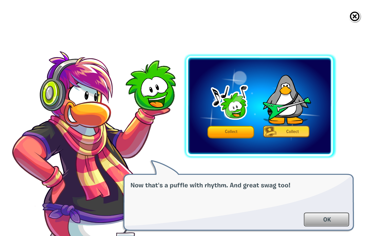 Music Jam 2016 Task 8 Congrats - Club Penguin Music Jam 2018 (1520x960), Png Download