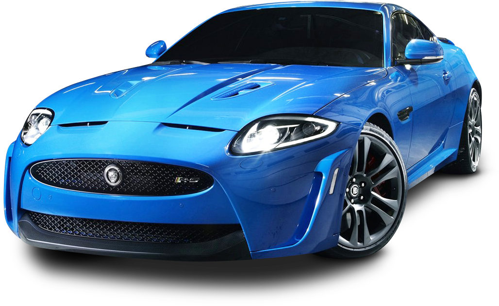 Jaguar Xkr S Blue Car Png Image - Jaguar Xkr S 2012 (1090x705), Png Download