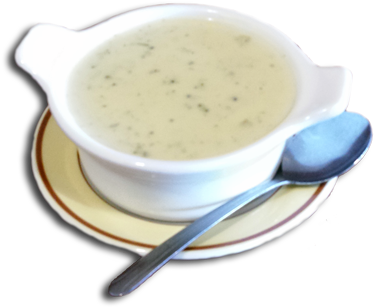 Soup - Cream Of Broccoli Soup Png (400x334), Png Download