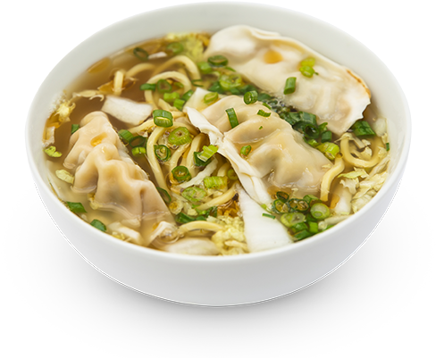 Dumpling Soup Png (500x400), Png Download