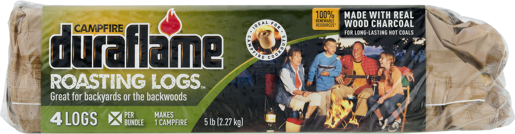 Duraflame Campfire Roasting Logs - 4 Count (1800x1800), Png Download