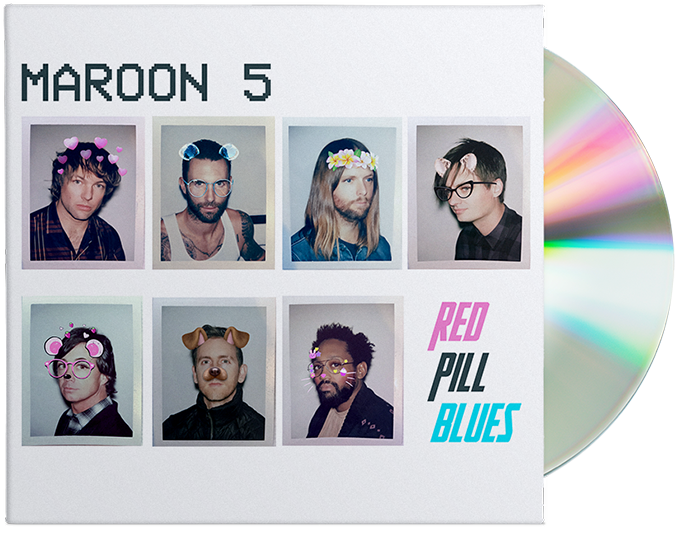Sharedimage-76190 - Maroon 5 Red Pill Blues Deluxe (1000x1000), Png Download