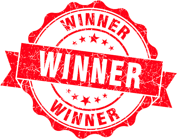 Graphic Congratulations Transparent Winner - Mask Scary Joker, Clown Halloween Costume, Scary Halloween (600x489), Png Download