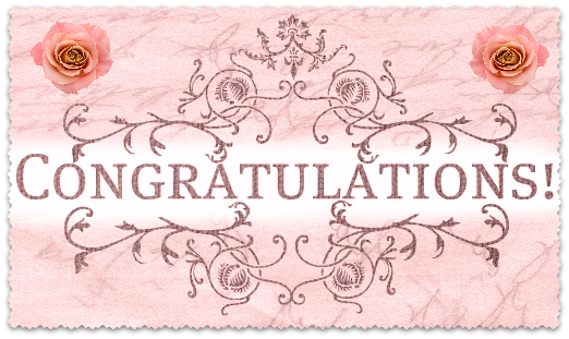 Congrats To Ava Skye's Momager, Who Is The Blessed - Black And White Congratulations (522x311), Png Download