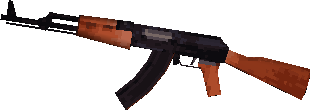 Ak 47 Gun (650x231), Png Download