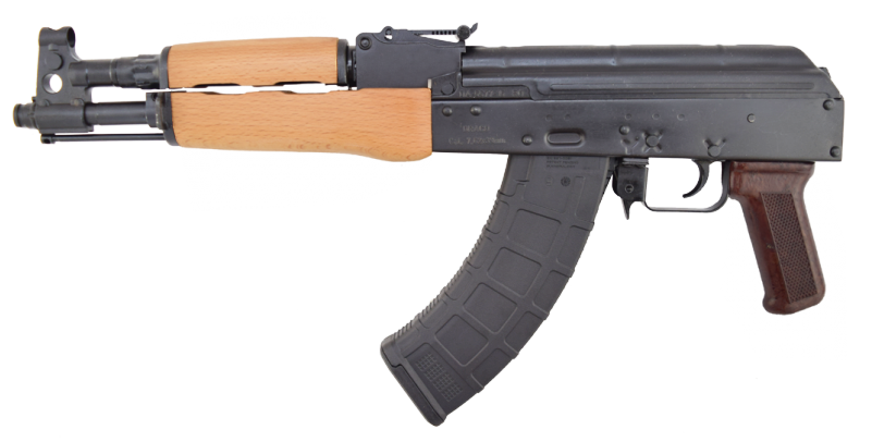 Ak 47 Draco Pistol, - Ak 47 Draco Drawing (800x600), Png Download