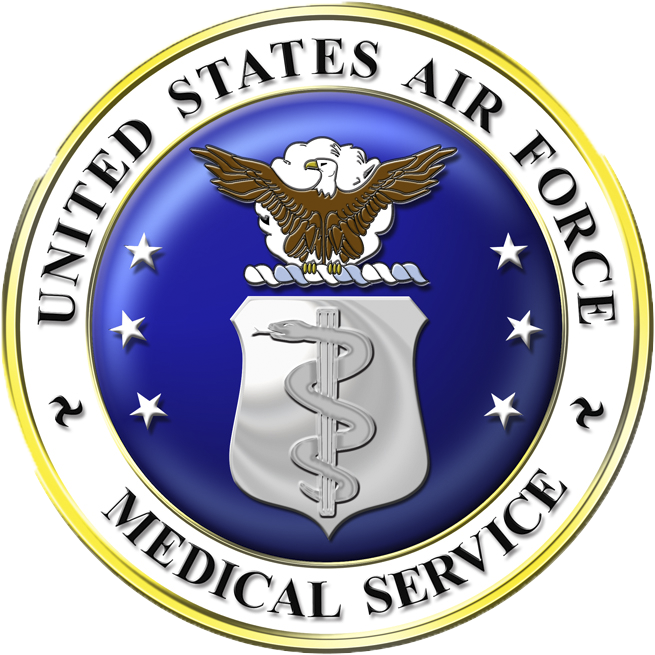 Air Force Medical Service Emblem (750x750), Png Download