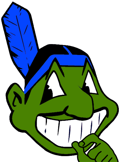 Smug Chief - Chief Wahoo (450x559), Png Download