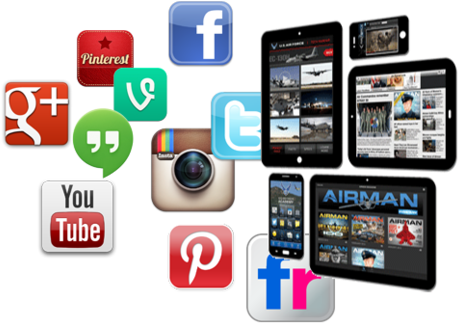 Air Force Social Media - Air Force Social Media Guide 2017 (655x371), Png Download