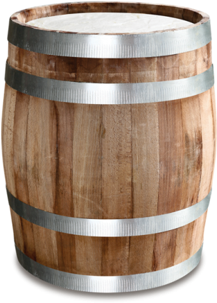 Feta Cheese In Wooden Barrel - Φετα Βαρελι (382x480), Png Download