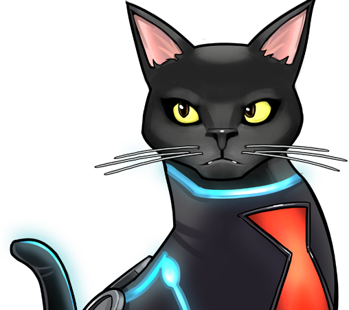 Black Cat Black Widow Icon - Black Widow Cat (508x452), Png Download