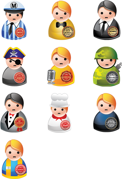 Search - Community Rank Icons (444x592), Png Download