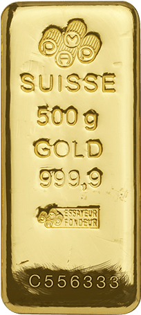 500 Gram Pamp Suisse Gold Cast Bar - Gold Coin 1 Gram In Malaysia (470x470), Png Download