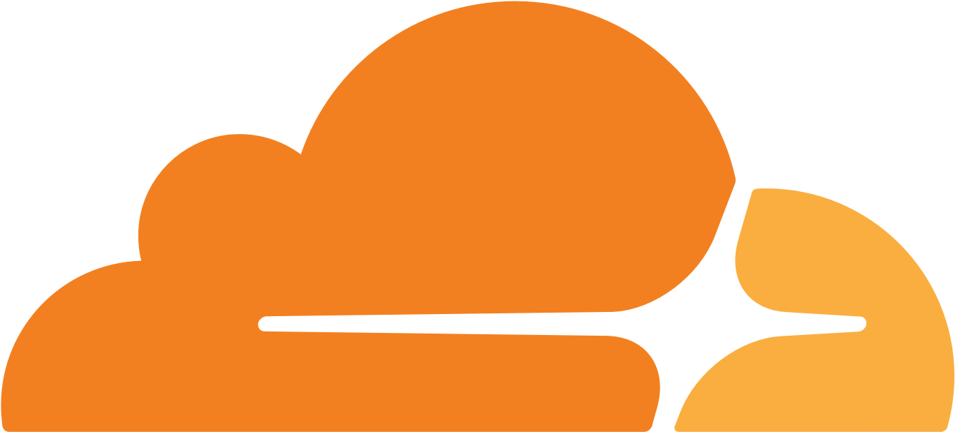 The Free Version Of Cloudflare Content Delivery Network - Cloudflare Logo Png (1368x1368), Png Download