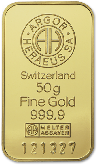 Most Popular Gold Bar Brands - Argor Heraeus (600x600), Png Download