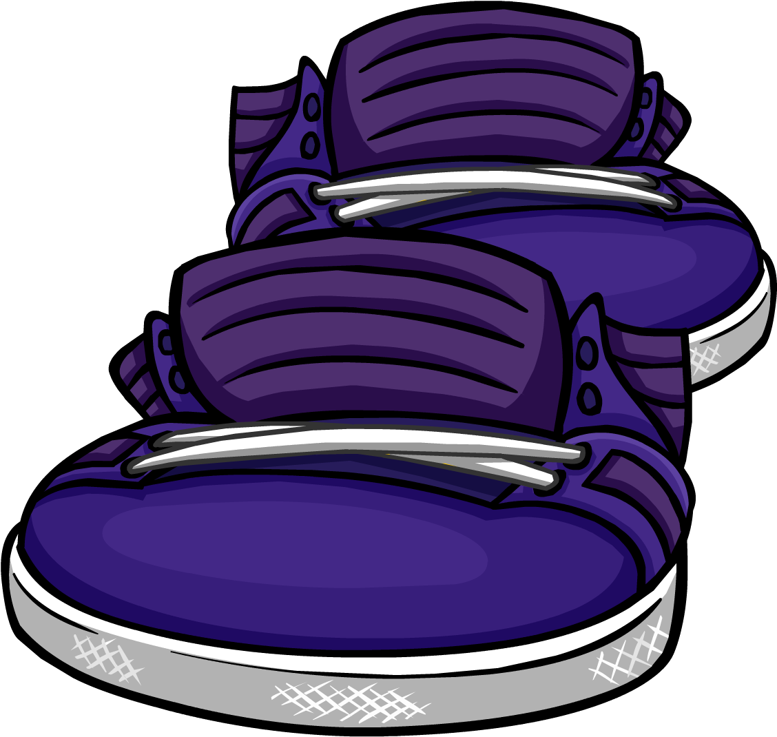 6073 Icon - Club Penguin High Tops (1127x1127), Png Download
