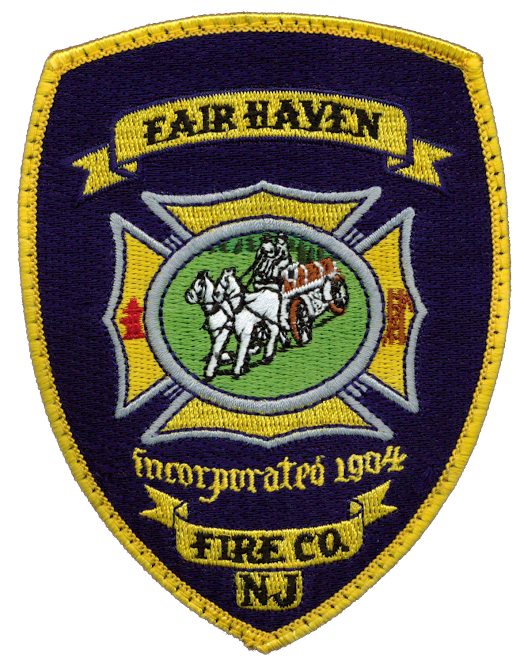 Cropped Fhfd Patch 1 - Fair Haven Fire Department (524x665), Png Download