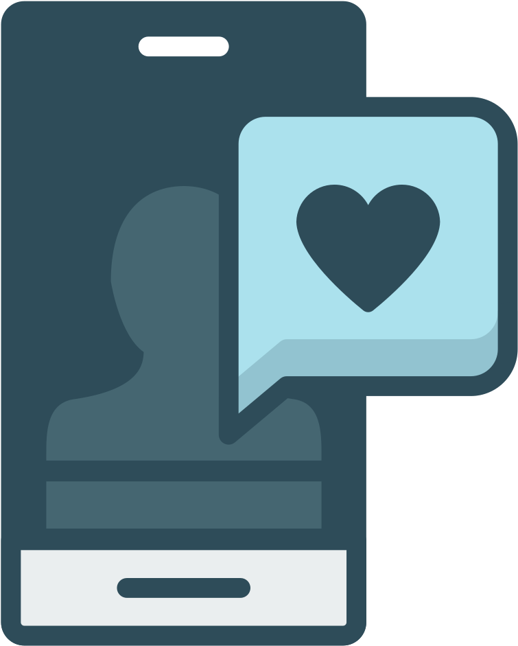 Download Svg Download Png - Iconos Png De Telefonos De Amor (1024x1024), Png Download