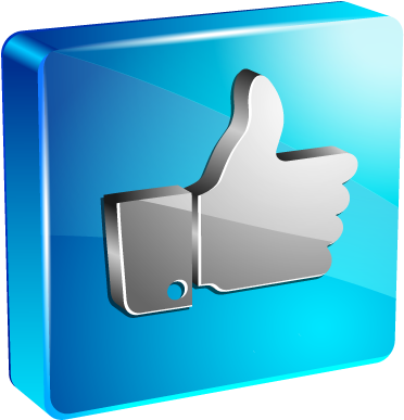 Logo Like Png 3d (400x400), Png Download