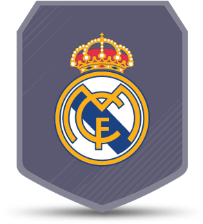 Laliga Santander - Real Madrid Fut Logo (561x515), Png Download