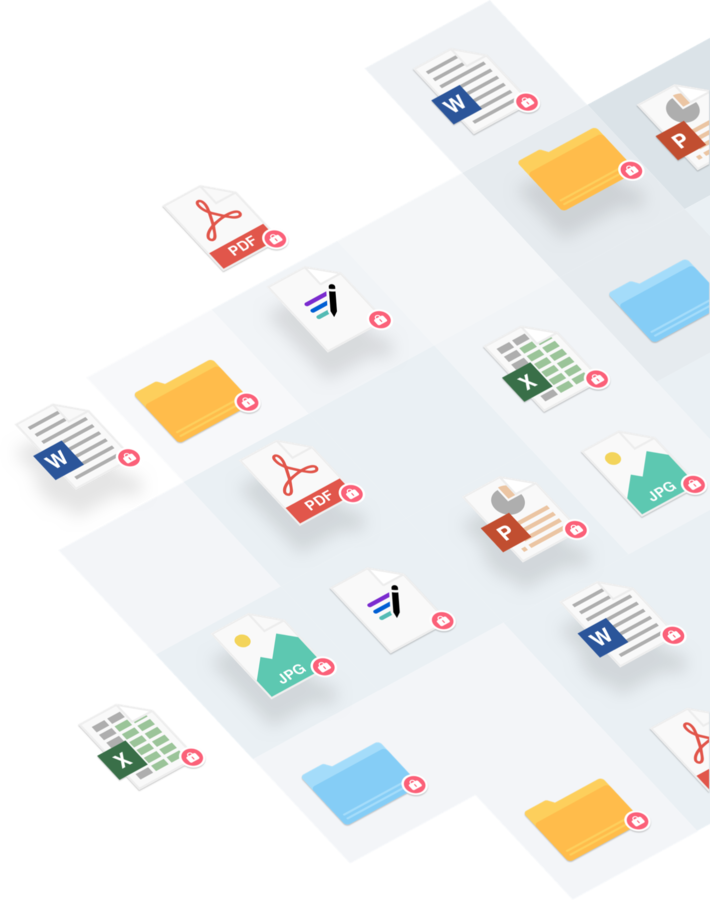 A Safer Place For All Your Content - File Sharing (710x900), Png Download