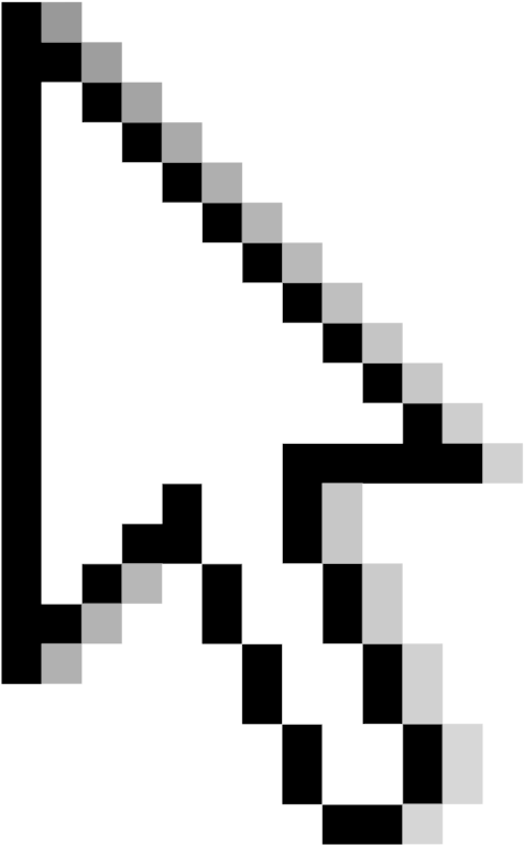 240 × 240 Pixels - Computer Mouse On Screen (768x768), Png Download